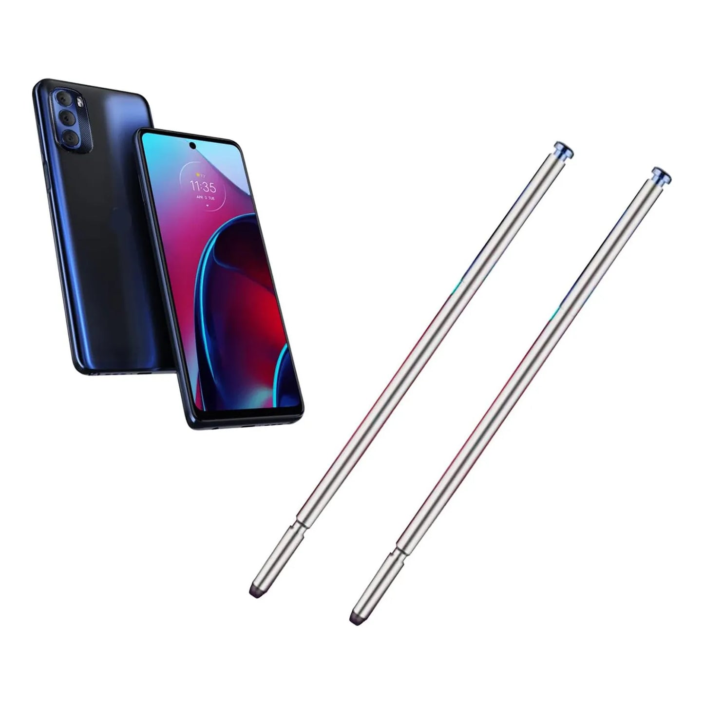Paquete De 2 Lapices Capacitivos Para Moto G Stylus 2022 Precision Y Calidad Garantizada