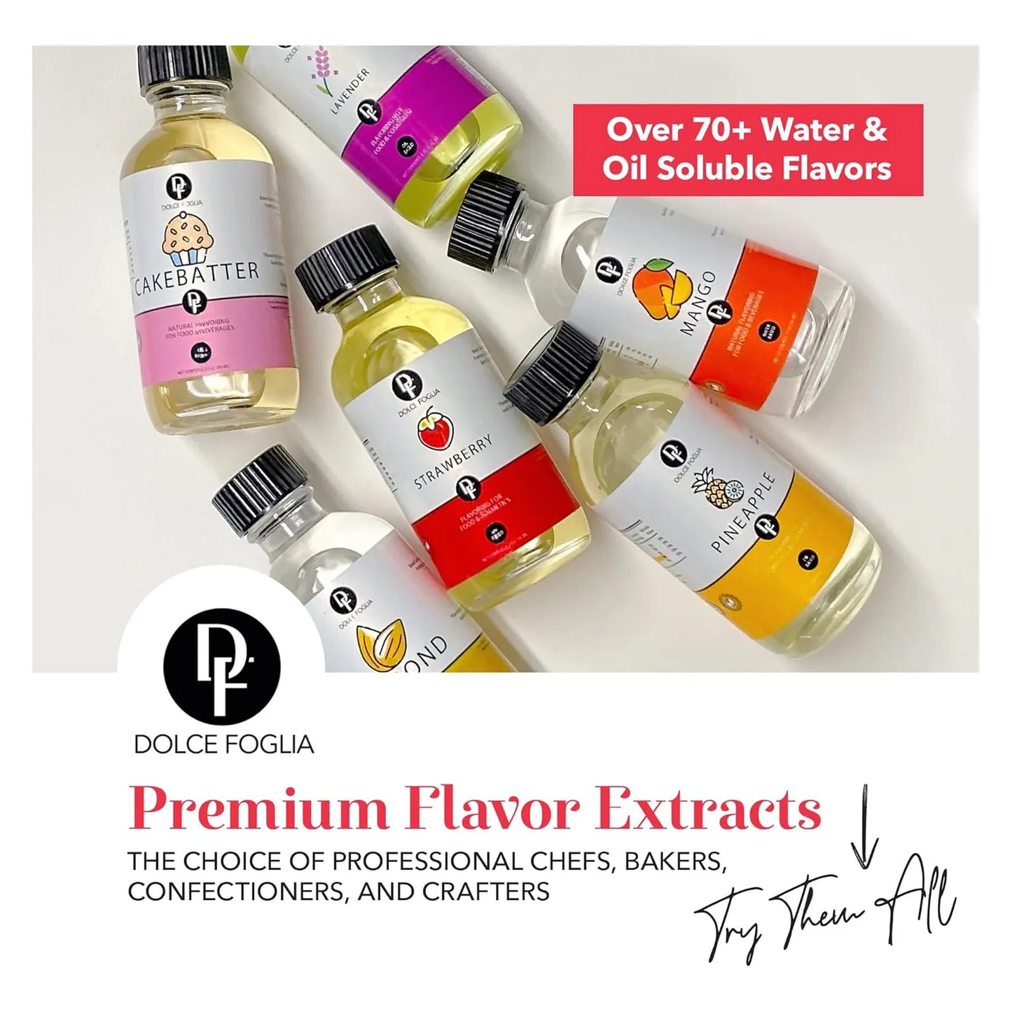 Extracto De Arándanos Dolce Flav 2 Onzas Sabor Intenso Multiusos Para Postres Y Helados