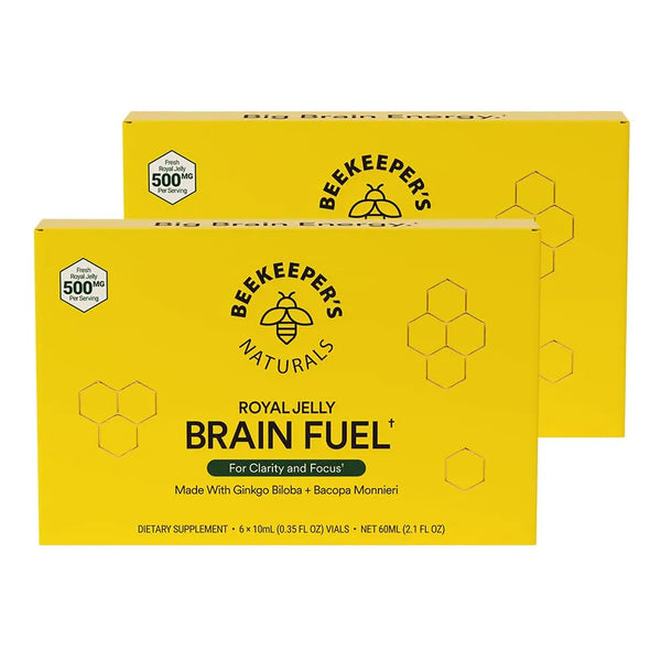 Brain Fuel Formula Liquida Para Memoria Enfoque Y Claridad Con Jalea Real