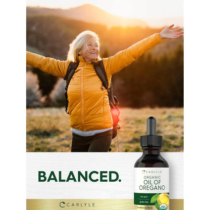 Aceite Orgánico De Orégano Carlyle 2 Onzas Vegano Y Sin Gluten Para Tu Bienestar - Imagen 6