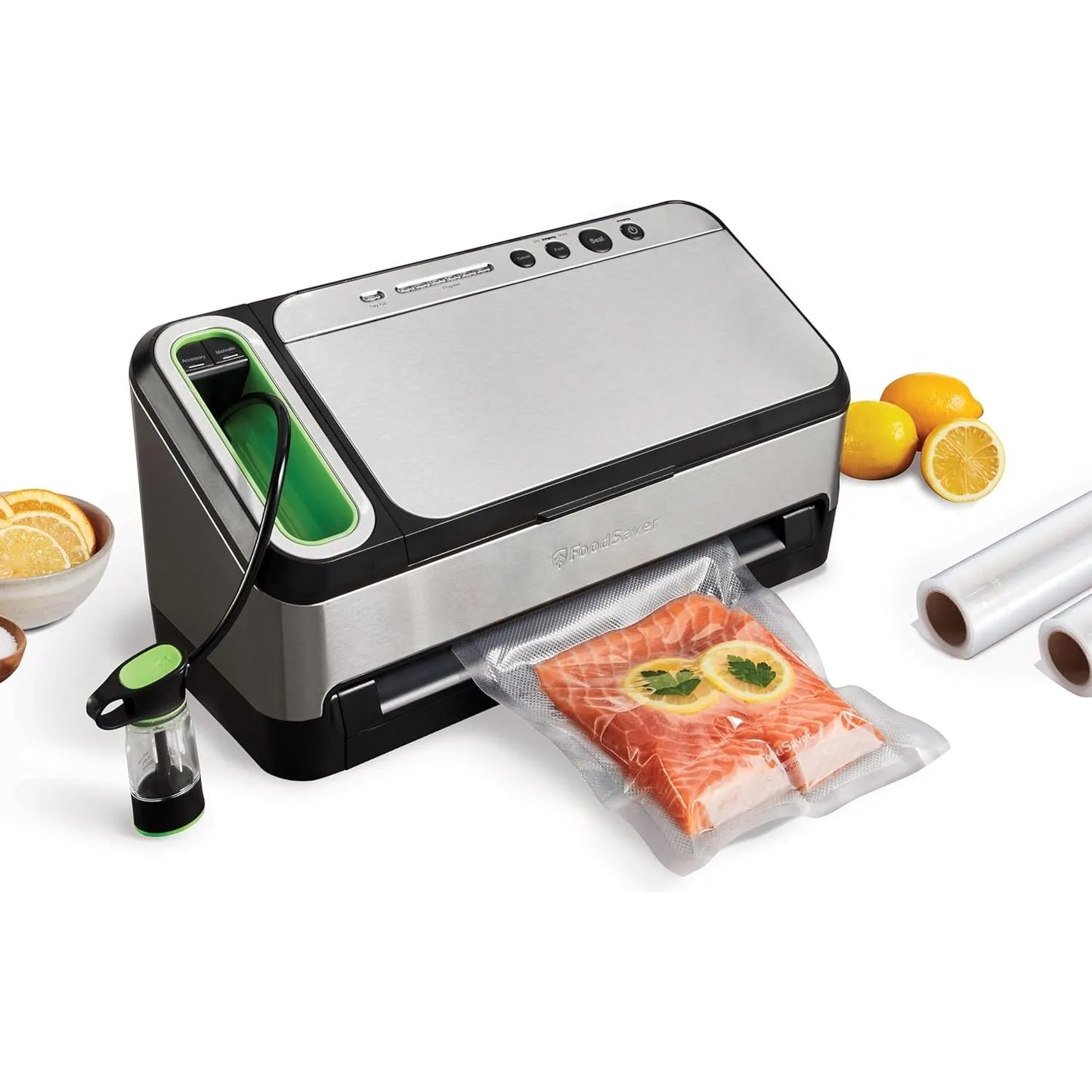 Máquina Envasadora Al Vacío 2 En 1 Foodsaver V4400 Con Detección Automática