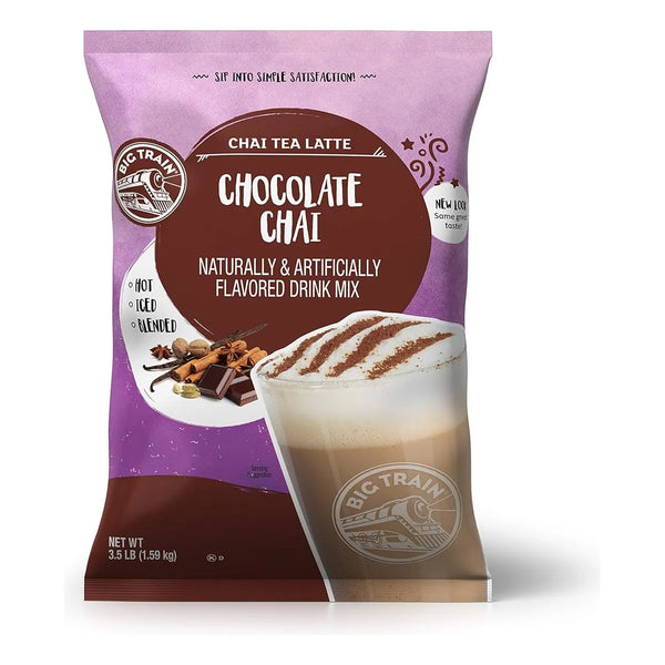Latte Te Chai Big Train Polvo Instantáneo 3.5 Lb Delicioso Y Fácil De Preparar