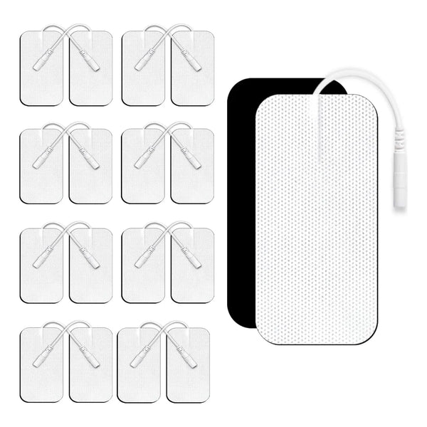 Masajeador Tens Almohadillas Electricas Reutilizables 2x4 Alivio Muscular Profesional