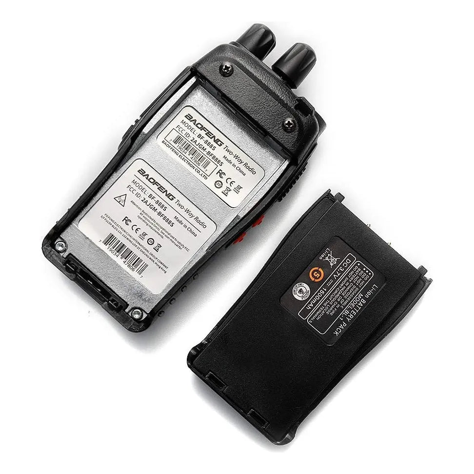 Woki Toki Radio Bidireccional 16 Canales Ultraportatil Alcance 3.1 Millas