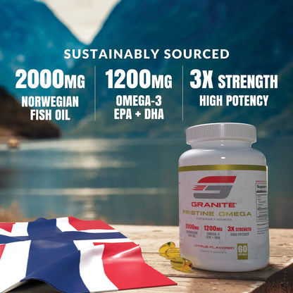 Aceite De Pescado Noruego Omega 3 2000 Mg EPA DHA Soporte Cardiaco Y Cerebral