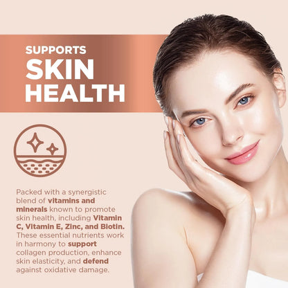 Multivitaminico Mujeres Vitaminas A B C D E Hierro Calcio Magnesio Energia Piel