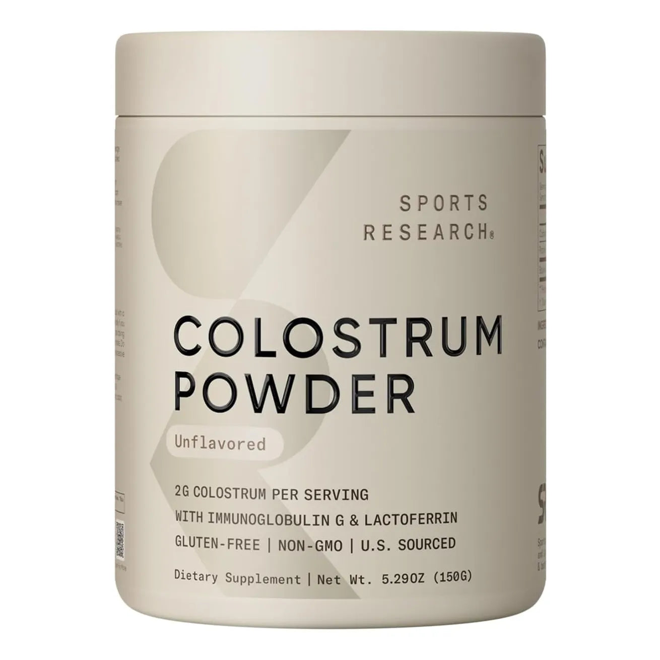 Polvo De Calostro Bovino Sports Research Refuerza Inmunidad Y Salud Intestinal