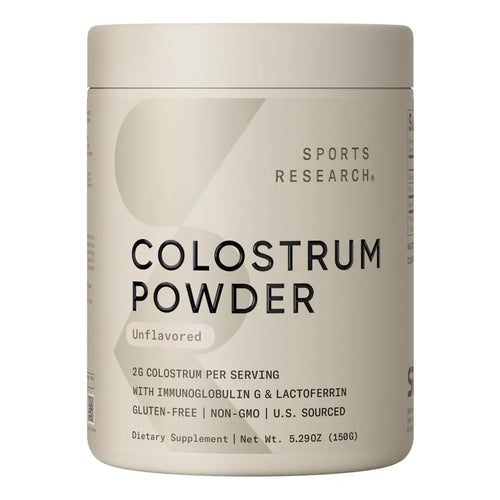 Polvo De Calostro Bovino Sports Research Refuerza Inmunidad Y Salud Intestinal