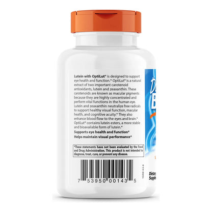 Capsulas Luteina Esteres 20 Mg 120 Unidades Veganas Proteccion Ocular