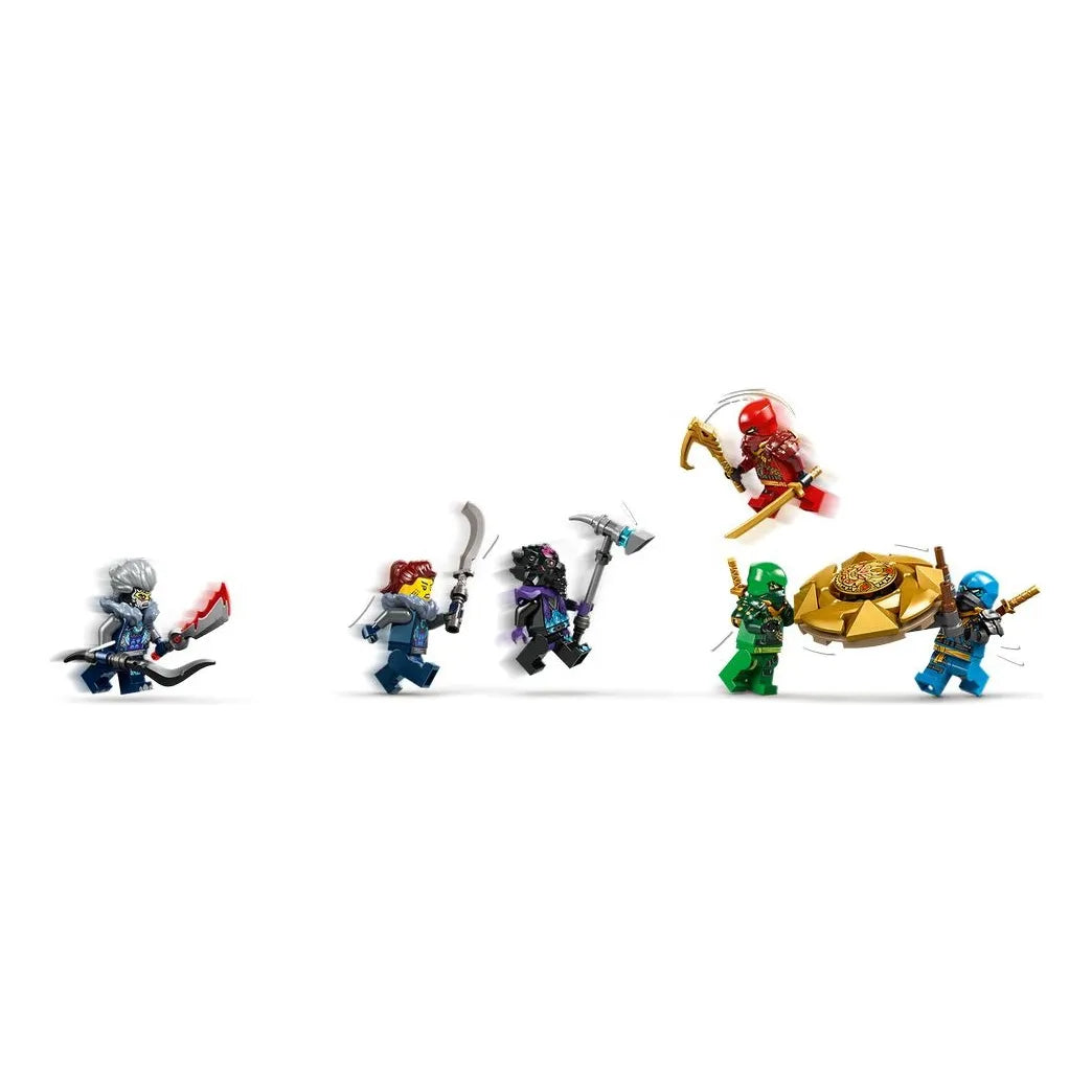 Lego Ninjago Dojo Sombrío De La Máscara De Lobo Set 71813 Con 8 Minifiguras Y Mecanismos Interactivos