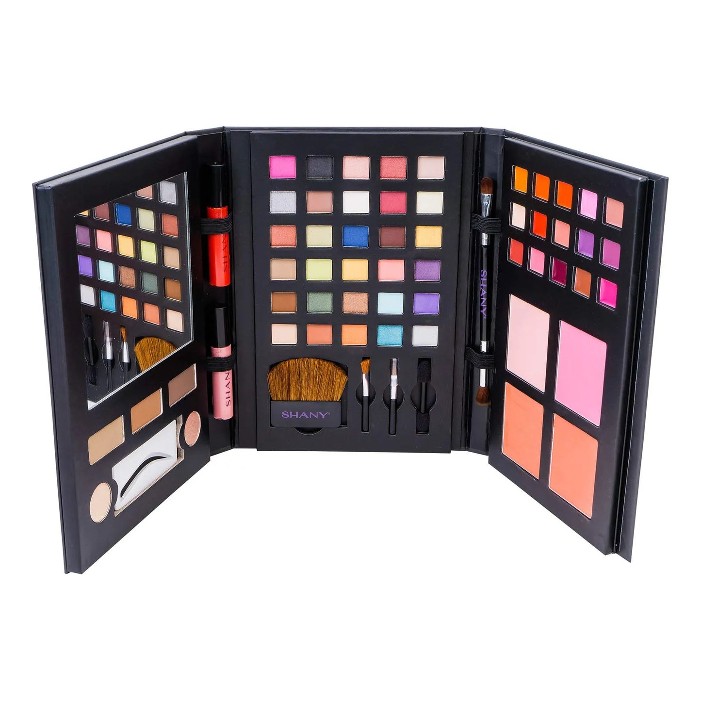 Luxe Book Juego De Maquillaje Todo En Uno 30 Sombras 15 Labiales Kit Viaje