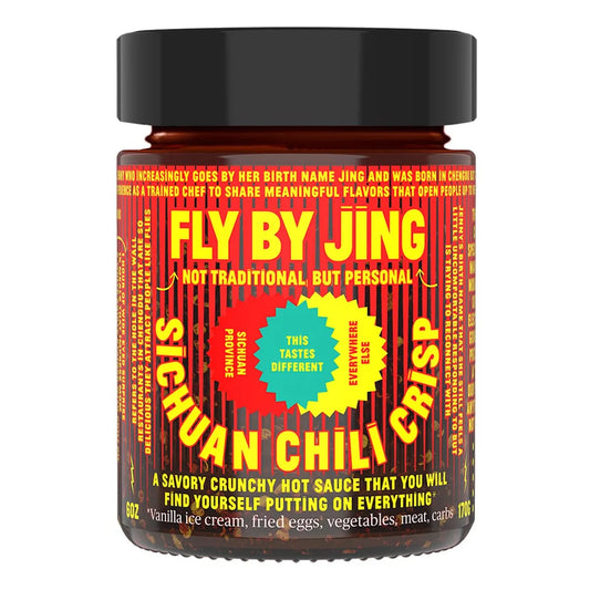 Jing Sichuan Crujiente Snack Vegano Umami Picante Y Salado