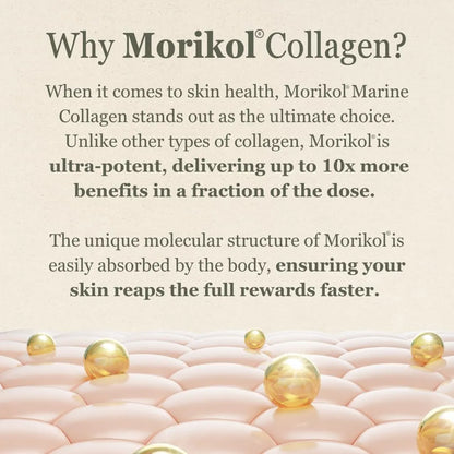 NutraVive Colágeno Marino 10X Potencia Reduce Arrugas Firmeza Piel Suplemento