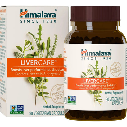 LiverCare LIV 52 Desintoxicacion Hepatica 90 Capsulas 375mg