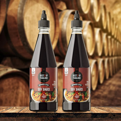 Salsa De Soja Baja En Sodio 700ml 2 Botellas Sin Msg Auténtica Cocina Japonesa