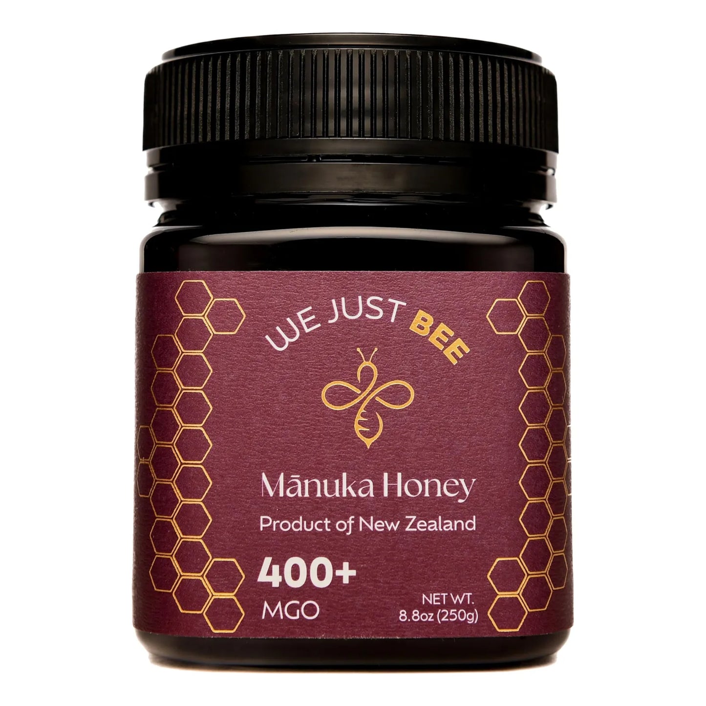 Miel De Manuka Cruda MGO 400+ 100% Pura Origen Sostenible Nueva Zelanda