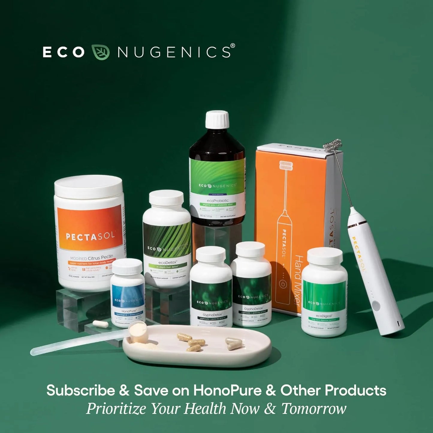 PectaClear Suplemento Desintoxicante Con Pectina Citrica Y Alginato 60 Capsulas