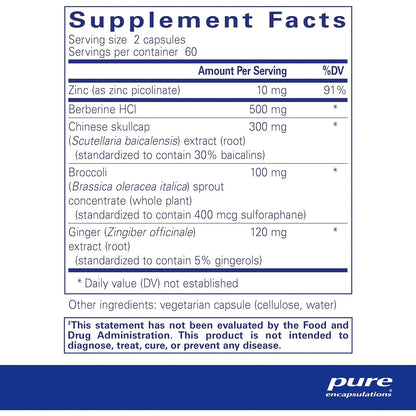 Pure Encapsulations Th1 Support 120 Capsulas Suplemento Soporte Inmunologico