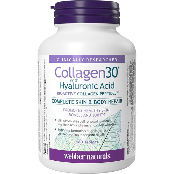 Colageno Con Acido Hialuronico Peptidos Bioactivos 180 Tabletas Piel Radiante