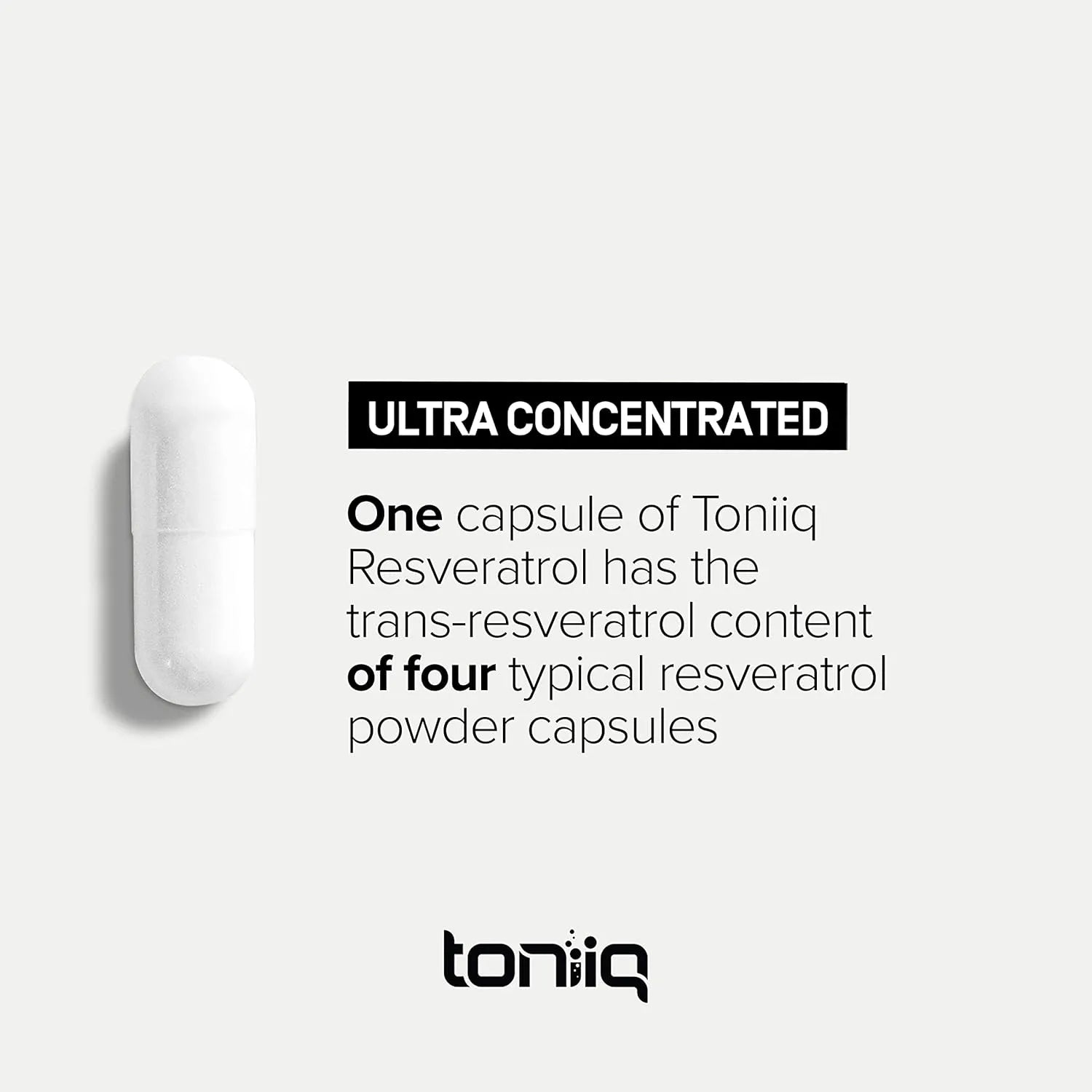 Resveratrol Trans 1000mg 98% Puro Antioxidante Toniiq Sin Sabor - Imagen 3