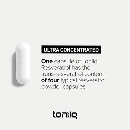 Resveratrol Trans 1000mg 98% Puro Antioxidante Toniiq Sin Sabor - Imagen 3