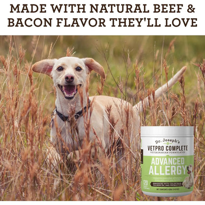 Suplemento VetPro Alergias Picazon Perros Aceite Salmon Probi