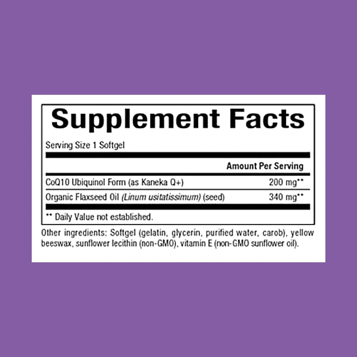 Ubiquinol Coq10 200 Mg Capsulas Blandas Soporte Cardiaco Y Energia