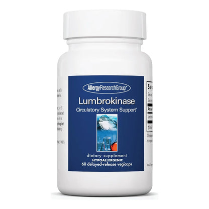 Lumbroquinasa 60 Caps Soporte Circulatorio Allergy Research Group Envio Gratis