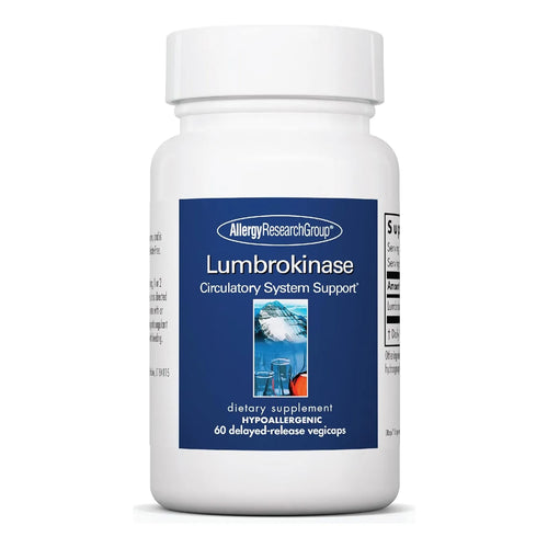 Lumbroquinasa 60 Caps Soporte Circulatorio Allergy Research Group Envio Gratis