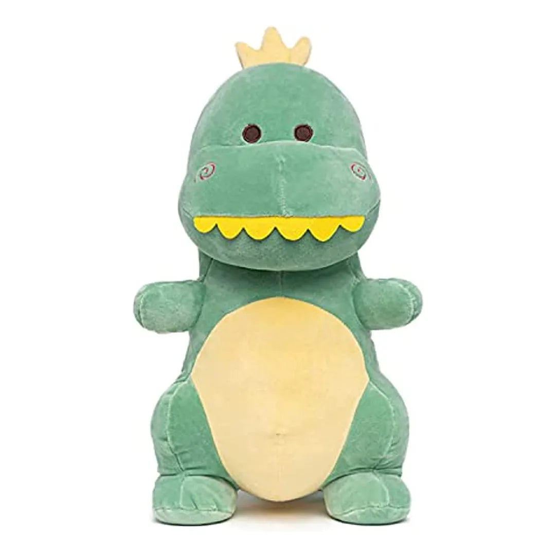 Dinosaurio Peluche Animal 12 Lindo T Rex Con Corona Y Dientes Moviles