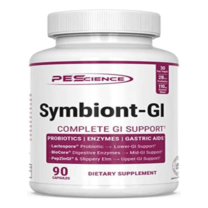 Symbiont Gi Zinc Carnosina Y Probiótico Estable Suplemento Digestivo 30 Días