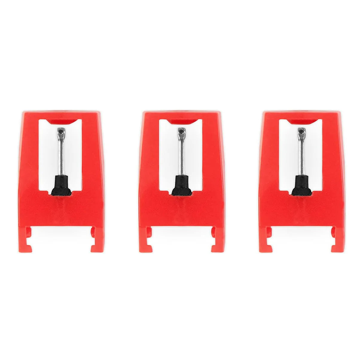 Paquete De Tres Agujas Repuesto Para Tocadiscos Victrola Compatible Con Vta65 Vta67 Vta204b Vsc580bt