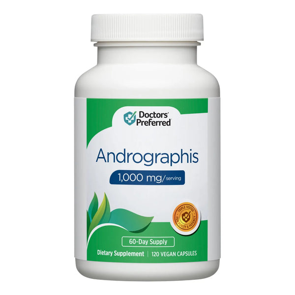 Extracto De Andrographis 1000 Mg 120 Cápsulas Veganas Doctors Preferred