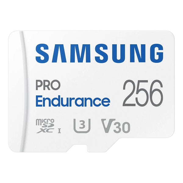 Tarjeta MicroSDXC Samsung Pro Endurance 256GB Resistente Para Camaras Seguridad Y 4K