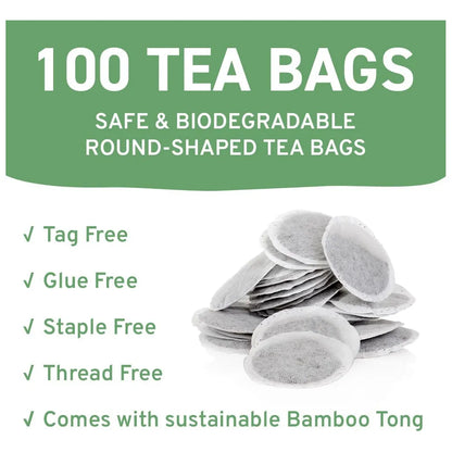 Handpick Bolsas De Té Verde Orgánico 100 Unidades Energía Natural Y Antioxidantes