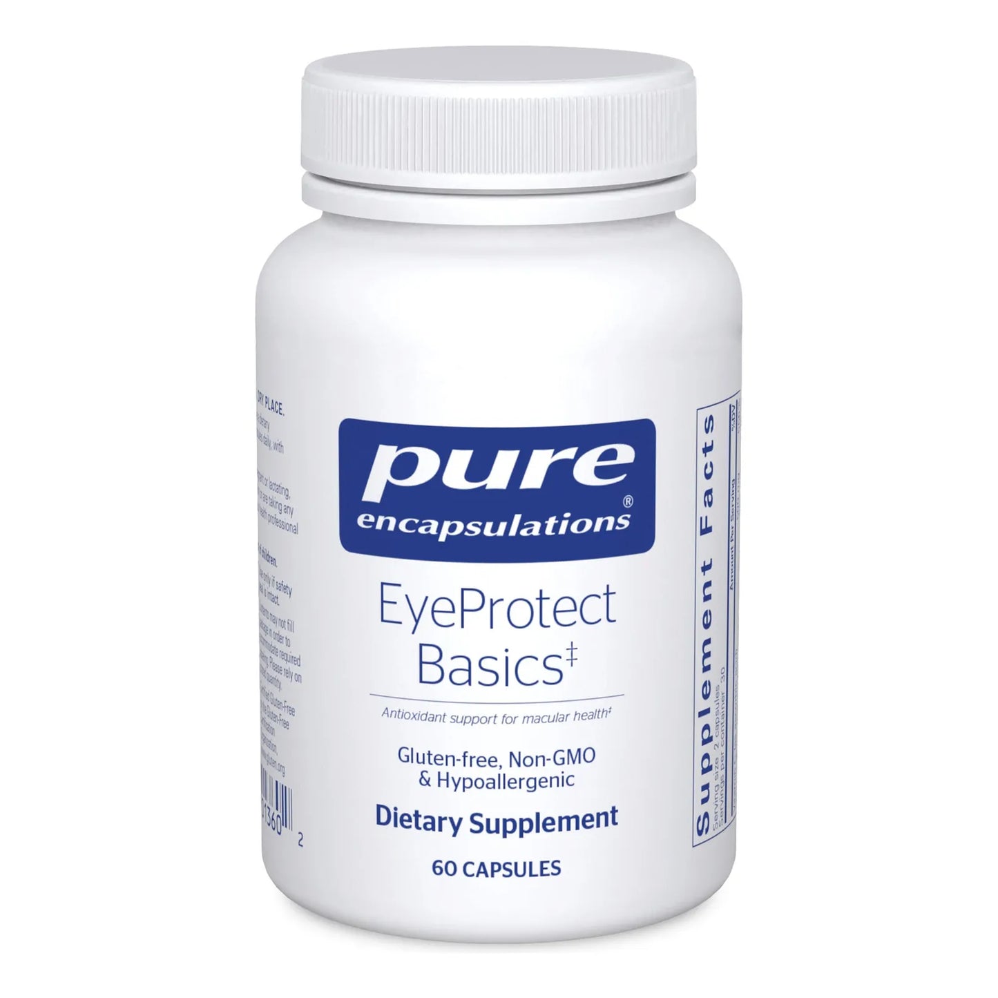 EyeProtect Basics Suplemento Antioxidante Para Salud Ocular 60 Capsulas