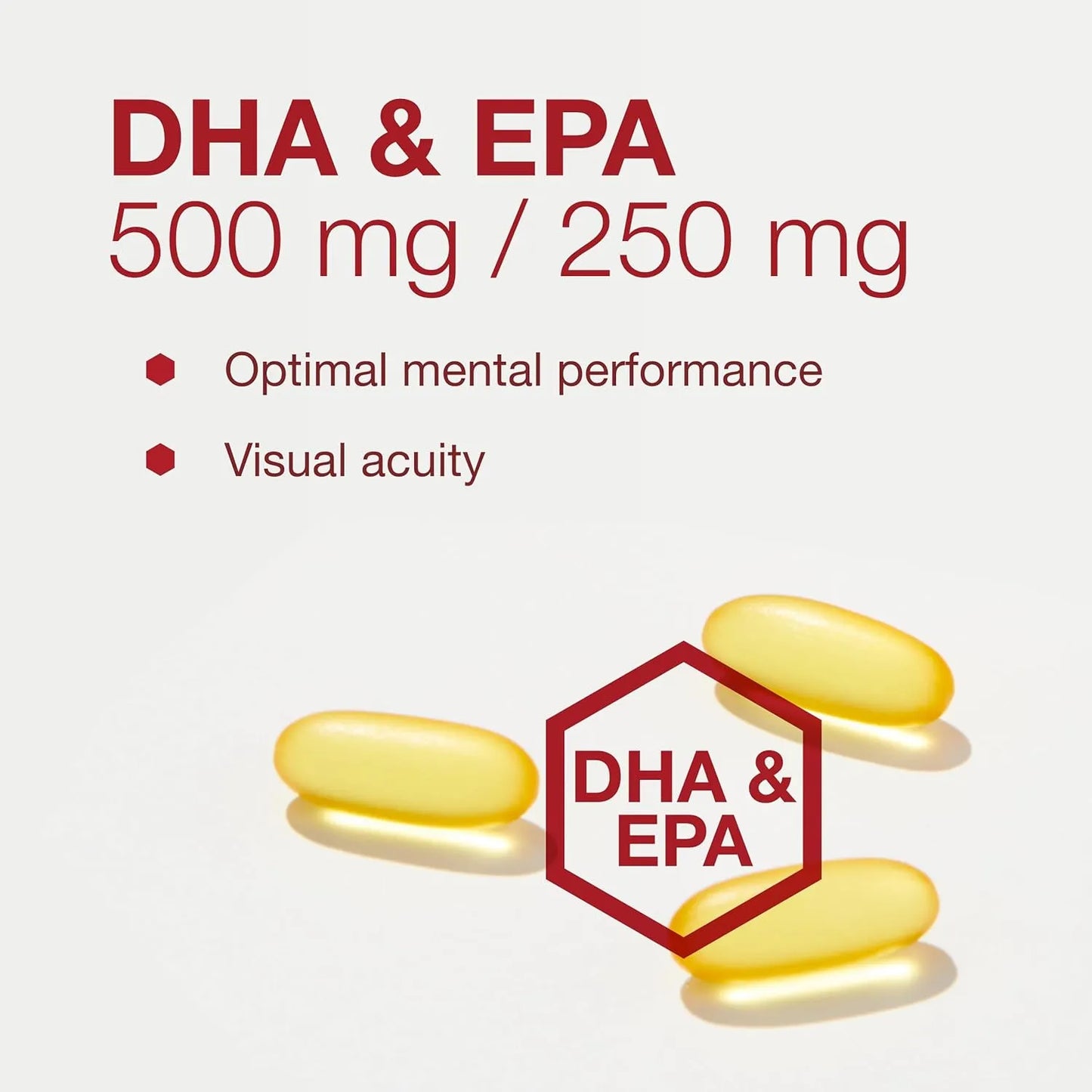 Aceite De Pescado Dha 500 Mg Epa 250 Mg Protocol For Life Balance Suplemento Cerebral 120 Caps