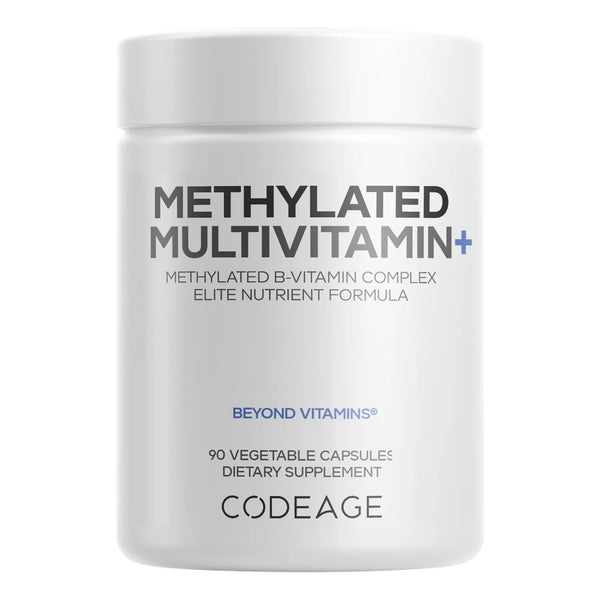 Multivitaminico Metilado Completo Con Vitaminas A B C D E K2 B12 Y Minerales 90 Capsulas