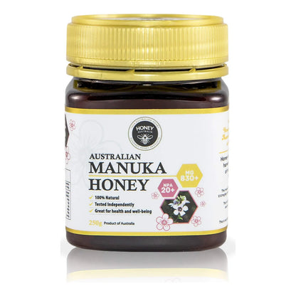 Miel De Manuka Pura Orgánica Cruda MGO 830+ Para Salud Digestiva Piel Y Energía