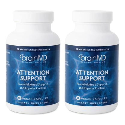 Suplemento Dr Amen Enfoque Mental Control De Impulsos 90 Capsulas Sin Gluten