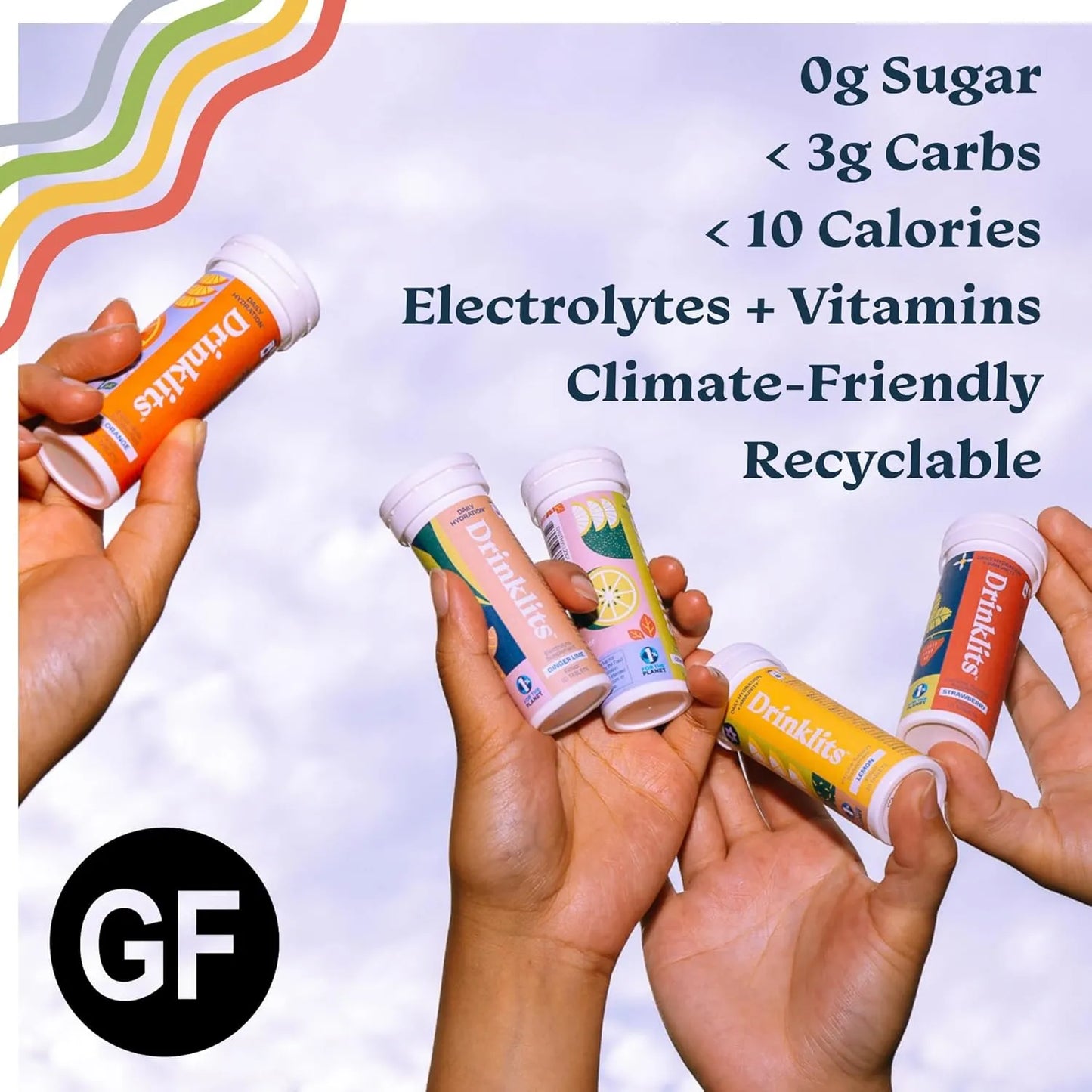 Tabletas Hidratacion Electrolitos Sabor Naranja Limon Refuerzo Inmunologico