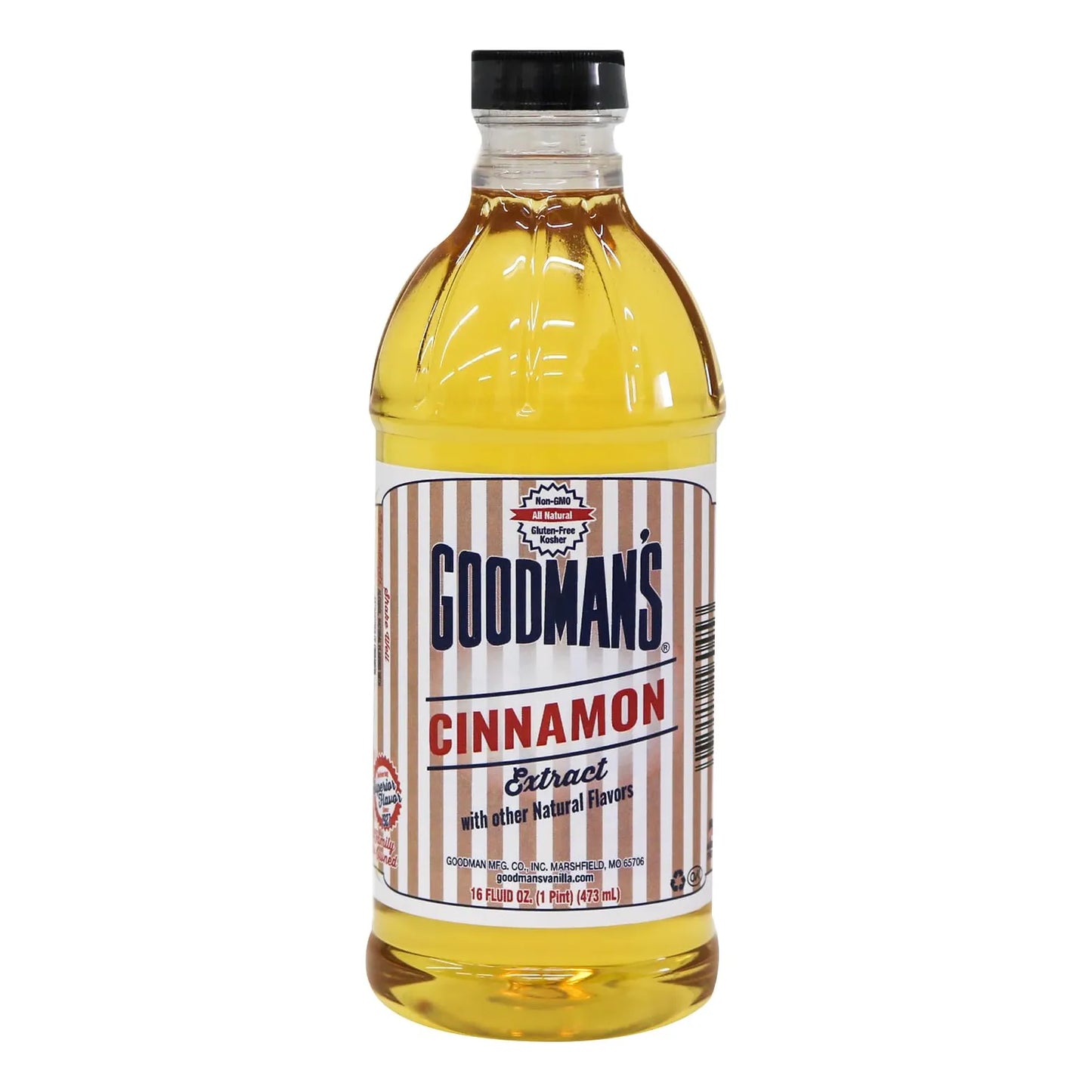 Extracto Natural De Canela Goodman's Bajo En Carbos Aroma Intenso
