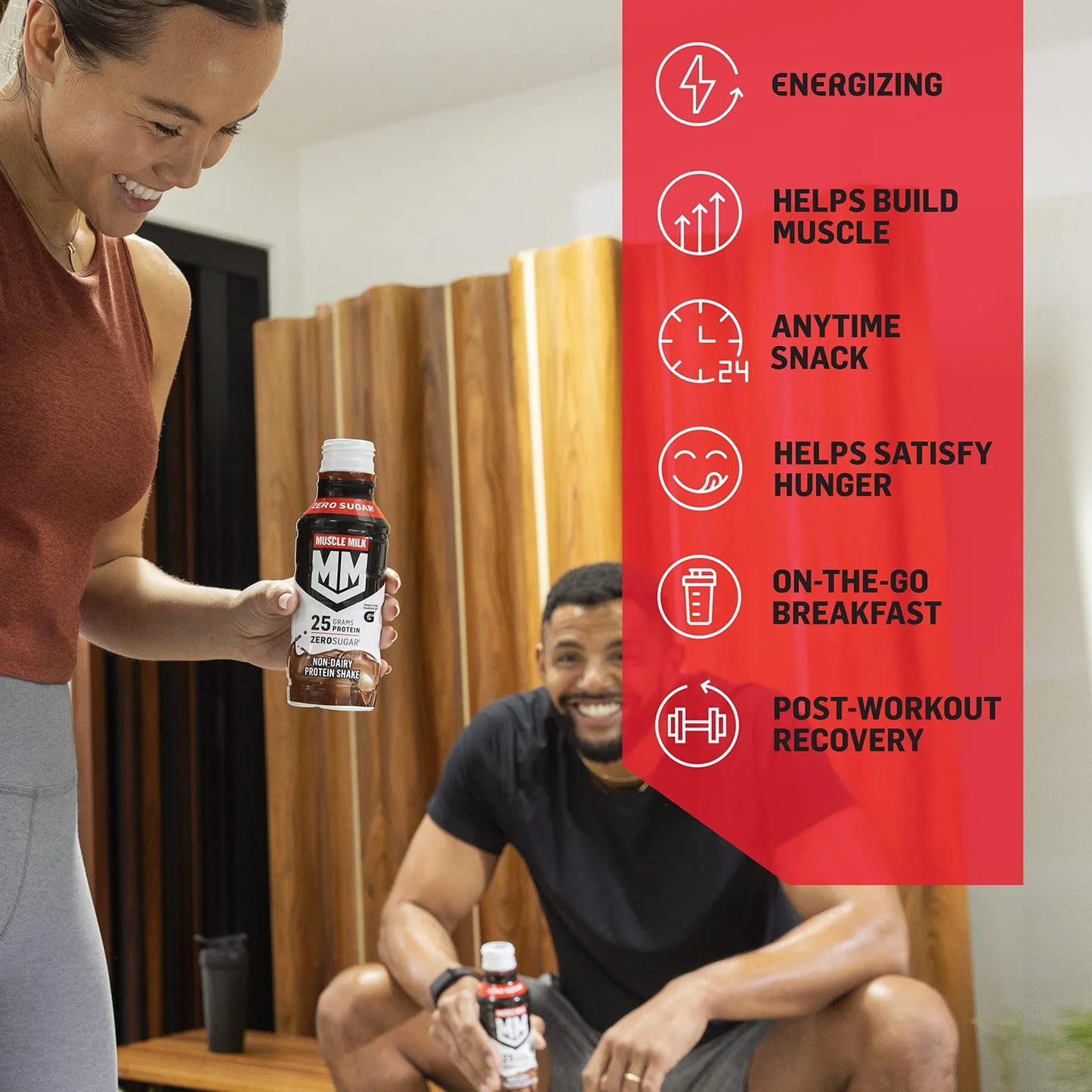 Batido De Proteína Chocolate 20g Proteína Listo Para Beber Pack X12