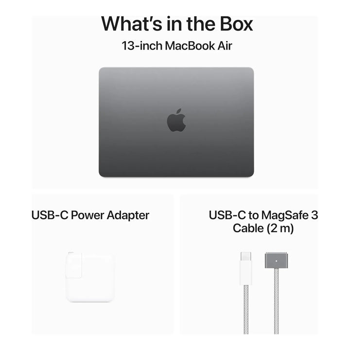 Apple Macbook Air M3 A3113 13.6 Pul 16gb Ram 256gb Ssd Negro - Imagen 6