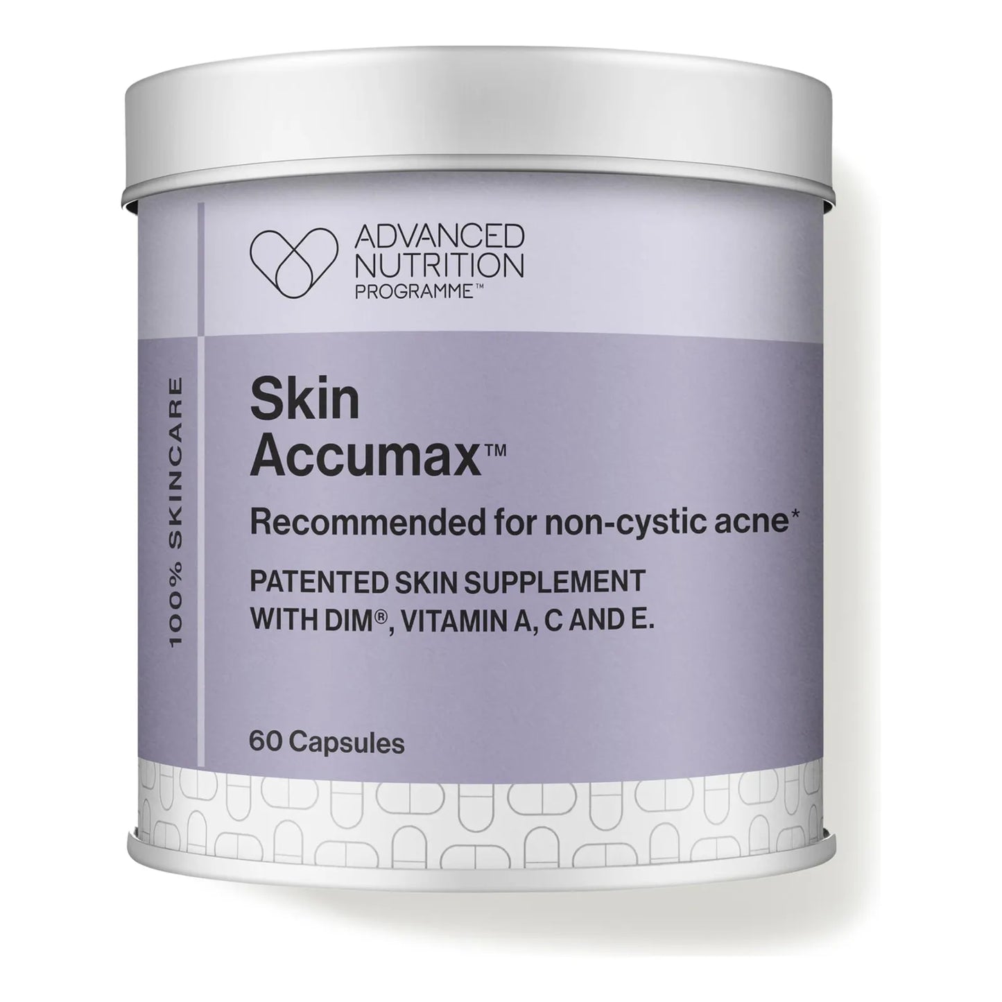 Cápsulas Skin Accumax Mejoran Acné Piel Sana Vitaminas A C E Vegano Sin Gluten