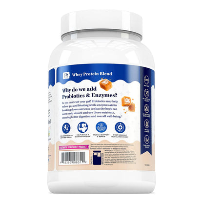 Proteína De Suero En Polvo Para Mujeres Con Probióticos Y Enzimas Digestivas