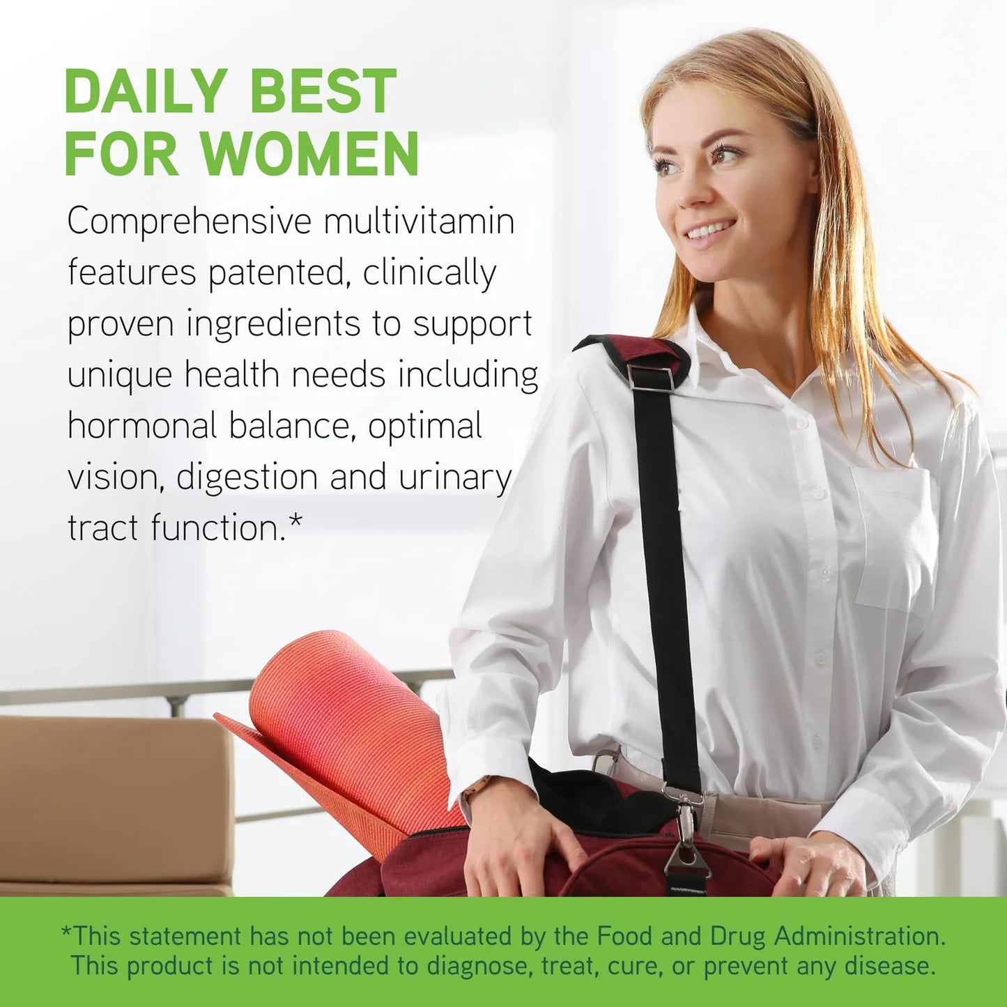 Multivitaminico Mujeres Vitaminas B6 B12 C K2 90 Capsulas Soporte Hormonal Ocular