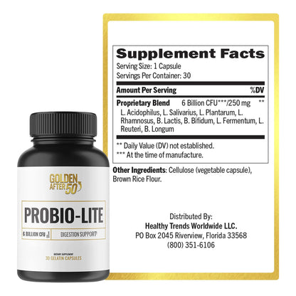 Probio-lite Salud Intestinal Apoyo Digestión 3 Botellas Prob