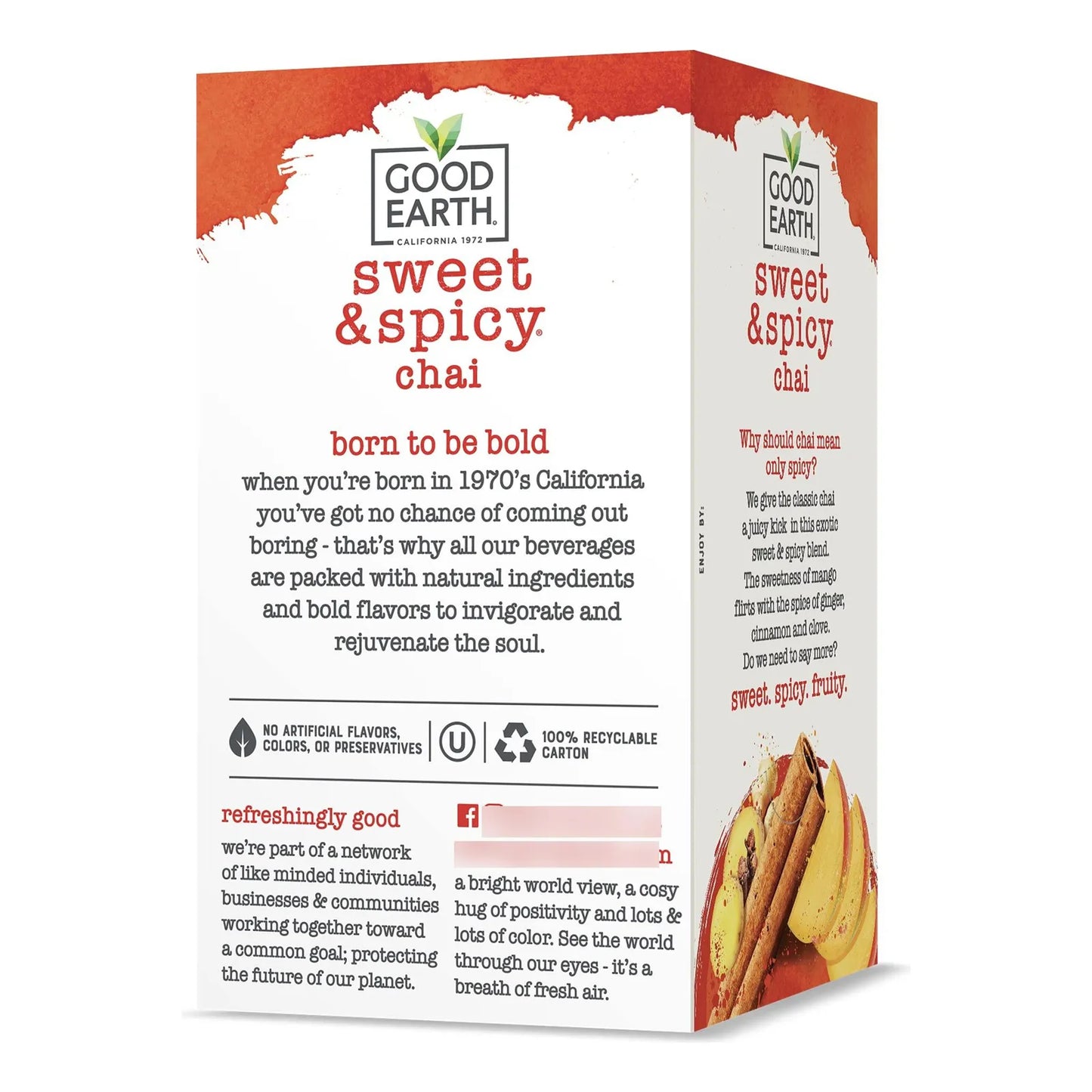 Té Rojo Rooibos Orgánico Sin Cafeína 100g Sabores Naturales