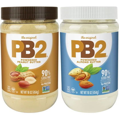 Pb2 Mantequilla De Maní Y Almendras En Polvo Paquete X2 16 Oz Importado